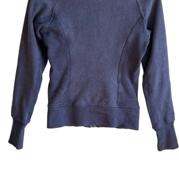 Lululemon Cuddle Up Jacket Size 2 Heathered Blue - Picture 15 of 15